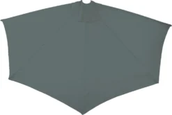 Ersatz-Bezug Für Sonnenschirm Halbrund Parla, Sonnenschirmbezug Ersatzbezug, 300cm Stoff/Textil UV 50+ 3kg Anthrazit -Grünwelt Exporteren Garten-Winkel 1a74e08b4dd2b8f3e0bc1530efd997ed
