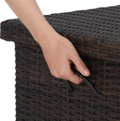 Tectake Auflagenbox Kiruna Mit Kunststoffgeflecht, 120x55x61,5cm, 270l - Braun 15 Tectake Auflagenbox Kiruna Mit Kunststoffgeflecht, 120x55x61,5cm, 270l - Braun -Grünwelt Exporteren Garten-Winkel 1bb9fb8cdc1341d3b013cd86f8624f9a