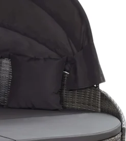 VidaXL Outdoor-Loungebett Mit Dach Grau -Grünwelt Exporteren Garten-Winkel 1c193c51264373f34f8481f601bb66ed