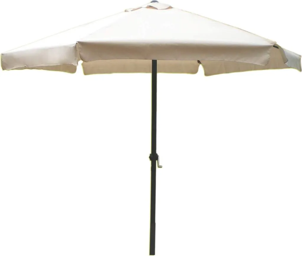 Linder Exclusiv Sonnenschirm, Gartenschirm Ø 300 Cm,mit Kurbel, Beige 6 Linder Exclusiv Sonnenschirm, Gartenschirm Ø 300 Cm,mit Kurbel, Beige – Bild 6