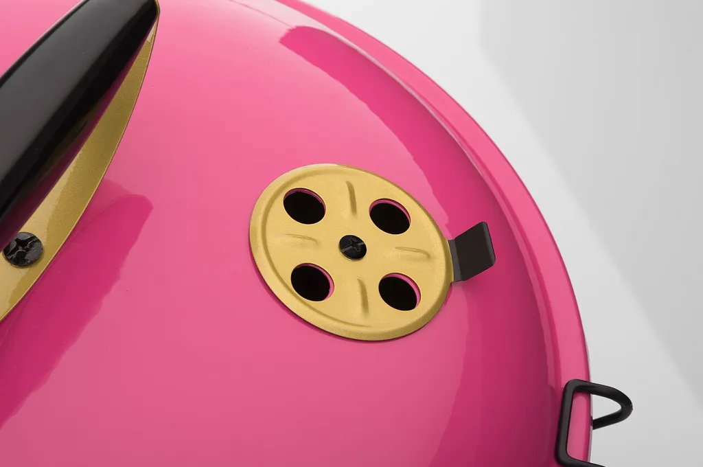 LANDMANN Kugelgrill Campinggrill BBQ Piccolino Queen Tragbar Holzkohlegrill Pink 7 LANDMANN Kugelgrill Campinggrill BBQ Piccolino Queen Tragbar Holzkohlegrill Pink – Bild 7