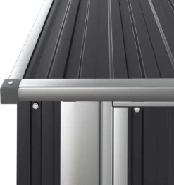 VIDAXL Möbel Geräteschuppen Anthrazit 180,5x97x209,5 Cm Verzinkter Stahl 2023 -Grünwelt Exporteren Garten-Winkel 1de69a76e24195d6531667a7b04fa098