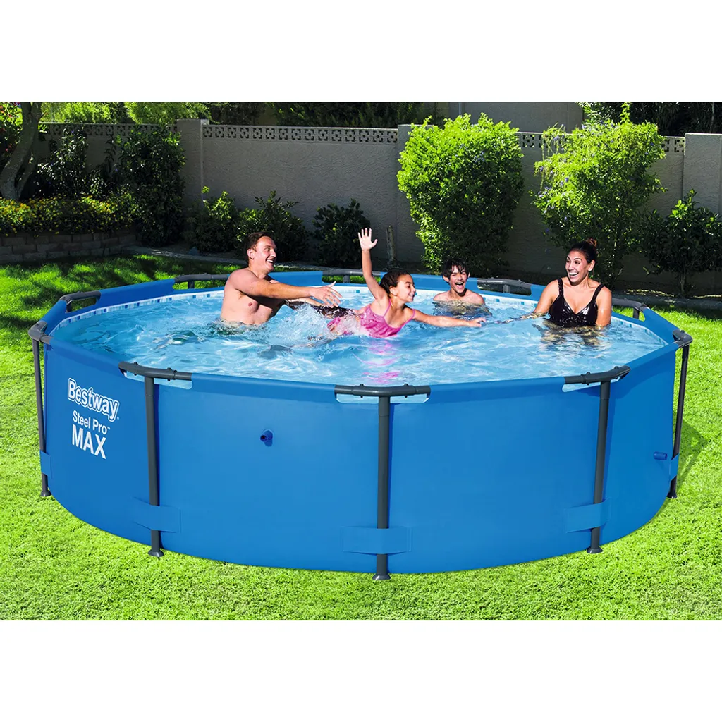 Bestway Frame Pool “Steel Pro™” 305x76 Cm - Rund - 4.678 L; 56406 5 Bestway Frame Pool “Steel Pro™” 305x76 Cm - Rund - 4.678 L; 56406 – Bild 5