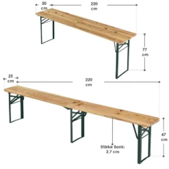 Juskys Bierzeltgarnitur 3-teilig Biertischgarnitur Mittig Klappbar 220 Cm - Gartenmöbel Set Aus Tannenholz Biertisch Bierbänke Festzeltgarnitur Natur 33 Juskys Bierzeltgarnitur 3-teilig Biertischgarnitur Mittig Klappbar 220 Cm - Gartenmöbel Set Aus Tannenholz Biertisch Bierbänke Festzeltgarnitur Natur -Grünwelt Exporteren Garten-Winkel 1fab8f077d66a37de4a16a2b2c9e4151
