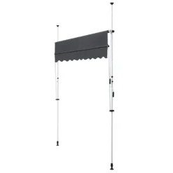 Juskys Klemmmarkise 250 X 120 Cm Mit Handkurbel - Markise Ohne Bohren - Höhenverstellbar, UV-beständig & Wasserabweisend - Balkonmarkise Balkon Grau 16 Juskys Klemmmarkise 250 X 120 Cm Mit Handkurbel - Markise Ohne Bohren - Höhenverstellbar, UV-beständig & Wasserabweisend - Balkonmarkise Balkon Grau -Grünwelt Exporteren Garten-Winkel 1ff3d6c9c54cabb76118734ed5b30bd0