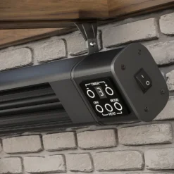 FERNANDO | Deckenheizstrahler | Schwarz | 3000W | 3 Heizstufen | Heizstrahler Decke, Infrarotstrahler Terrasse 14 FERNANDO | Deckenheizstrahler | Schwarz | 3000W | 3 Heizstufen | Heizstrahler Decke, Infrarotstrahler Terrasse -Grünwelt Exporteren Garten-Winkel 1ff56752126f00a8a727b680fd355a95