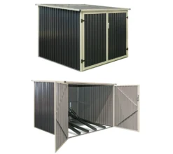 Westmann Fahrradgarage Gartenbox Anthrazit 200x203x158 Cm -Grünwelt Exporteren Garten-Winkel 21173714eeb43e7e825969ce68c1b7d9