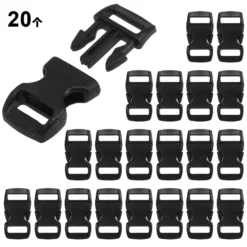 Lixada 20 PCS Contoured Side Release Schnallen Fš¹r Paracord Bracelet Pet Collar Rucksack -Grünwelt Exporteren Garten-Winkel 21e1bf4b5ef3d3884dbc9da9e74bbc91