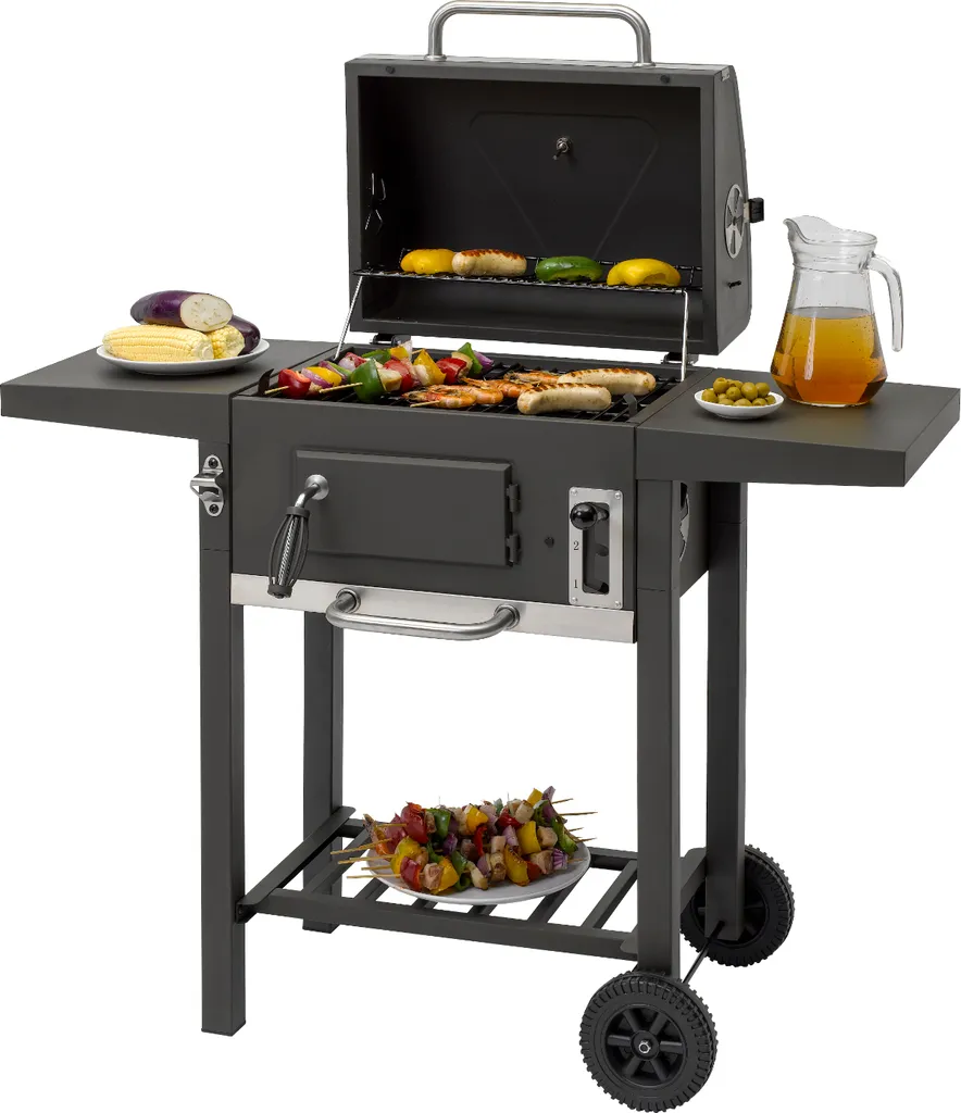 Tepro Grillwagen Toronto Kompakt Holzkohlegrill, Grillfläche: Ca. 43,2 X 32,0 Cm 5 Tepro Grillwagen Toronto Kompakt Holzkohlegrill, Grillfläche: Ca. 43,2 X 32,0 Cm – Bild 5