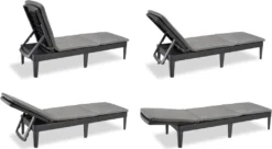 Allibert Sunlounger Liege Jaipur Inkl. Auflage, Farbe Graphit/Grau 31 Allibert Sunlounger Liege Jaipur Inkl. Auflage, Farbe Graphit/Grau -Grünwelt Exporteren Garten-Winkel 2205a8f46e31966f958bcc45b79b9879