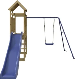 VidaXL Spielturm Mit Rutsche Und Schaukel Imprägniertes Kiefernholz -Grünwelt Exporteren Garten-Winkel 23069a55962e661b6ec04a75c2380a94