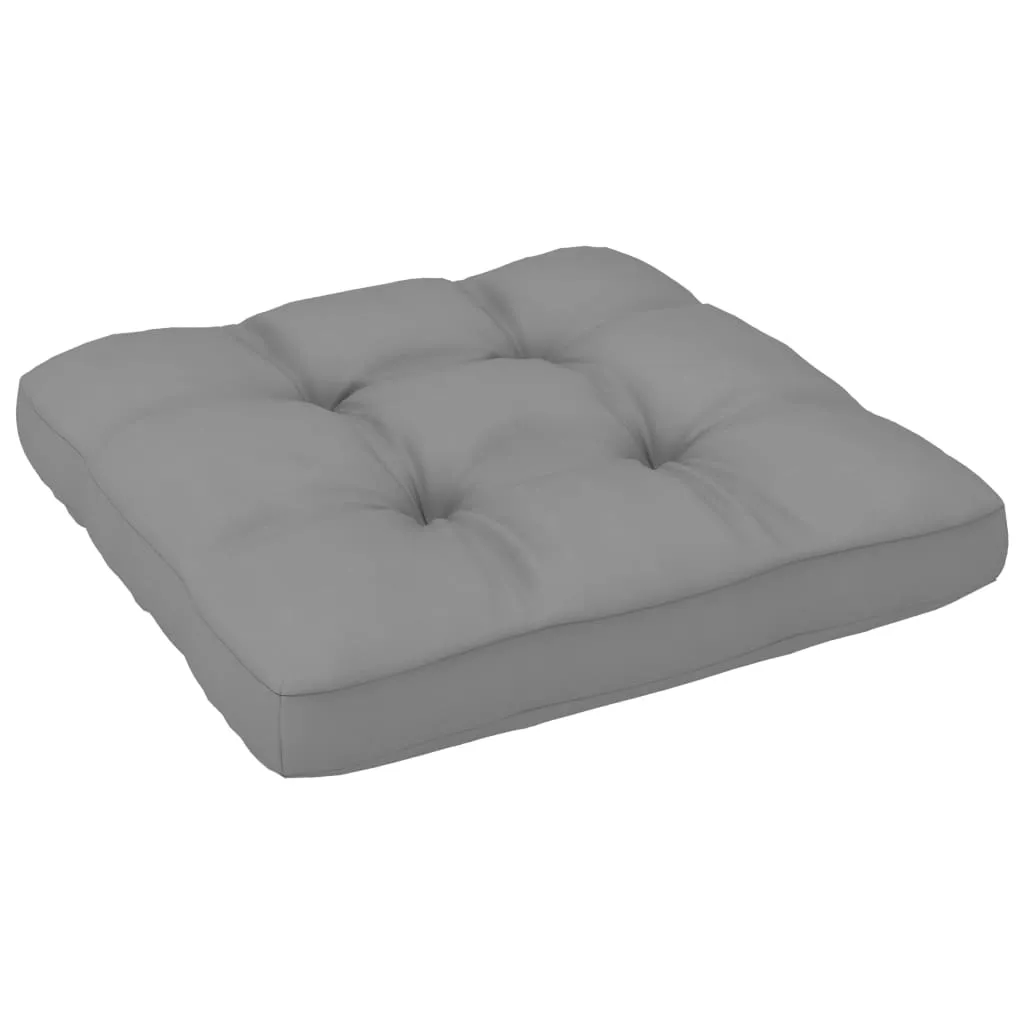 VidaXL Palettensofa-Kissen Grau 50x50x10 Cm 2 VidaXL Palettensofa-Kissen Grau 50x50x10 Cm – Bild 2