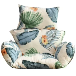 Topchances Hängesessel Kissen Auflagen Schaukelstuhl Sitzkissen Hängestuhl Sitzauflage Auflage Polster Ersatzkissen Für Hängesessel,Bunt