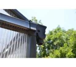 Palram - Canopia Aluminium Gewächshaus Glory 88 | Grau | 244x244x268 Cm -Grünwelt Exporteren Garten-Winkel 25b78d2e1d9c273a8248531de16ab4fe