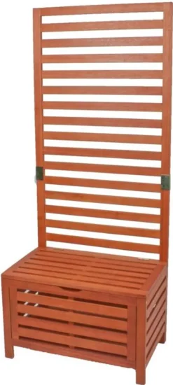 Sichtschutz Gartenbank Truhe Garten Bank Sitzbank Balkon Sichtschutz Staufach