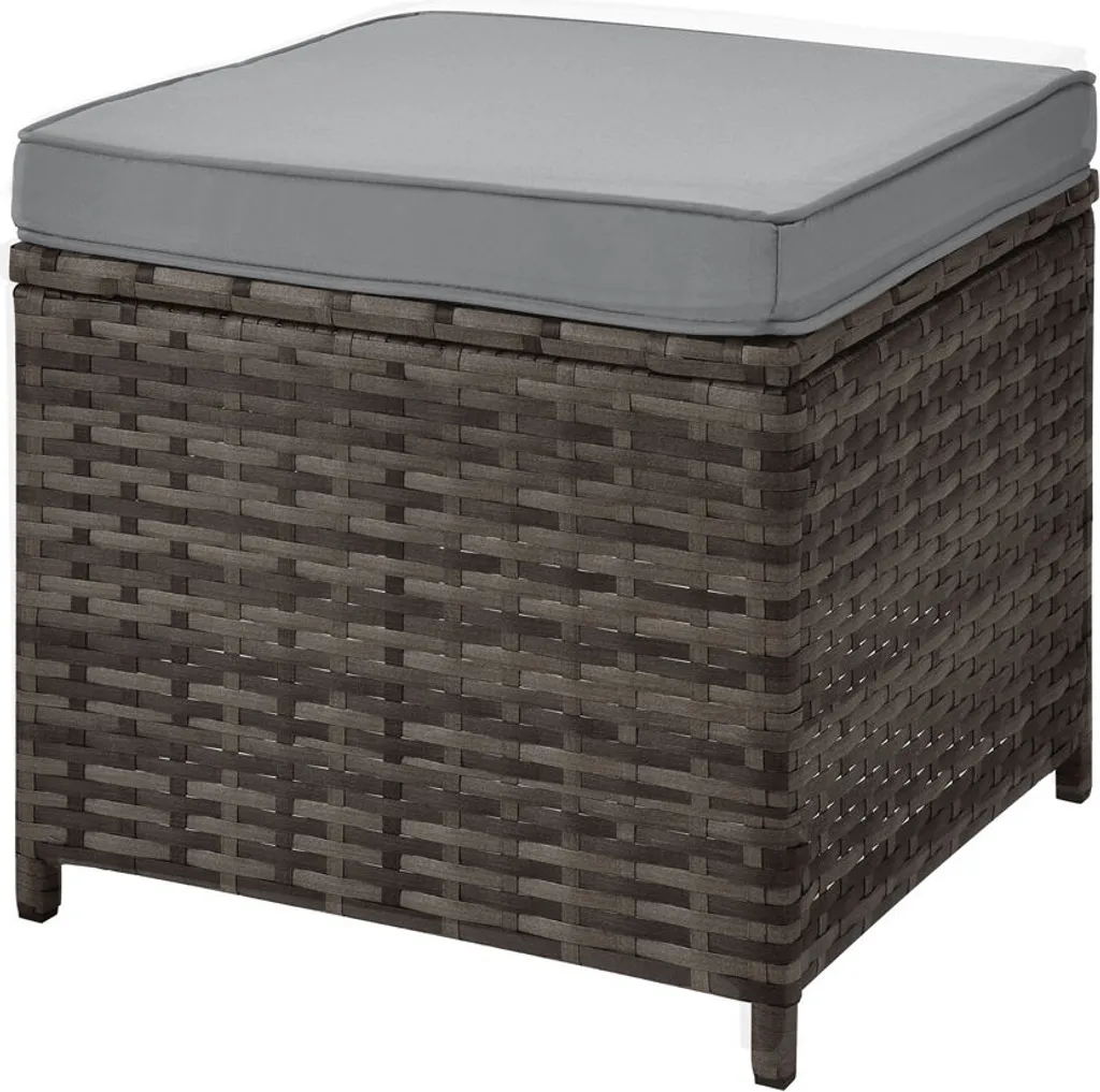 SVITA Monroe Garten-Lounge Set Polyrattan Lounge-Möbel Sitzgruppe Garten Braun 6 SVITA Monroe Garten-Lounge Set Polyrattan Lounge-Möbel Sitzgruppe Garten Braun – Bild 6