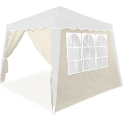 2x Seitenwand Seitenteile Pavillon Faltpavillon 3x3m Capri Partyzelt Gartenzelt Zelt, Farbe:beige 6 2x Seitenwand Seitenteile Pavillon Faltpavillon 3x3m Capri Partyzelt Gartenzelt Zelt, Farbe:beige -Grünwelt Exporteren Garten-Winkel 26b99ff27a74c63c1552af13fd171c7c