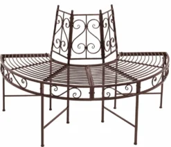 Garden Pleasure Metall Baumbank Narvi Gartenbank Sitzbank Parkbank Rost Optik -Grünwelt Exporteren Garten-Winkel 26fb767cc7f182ac55bbdbb99e4b1618