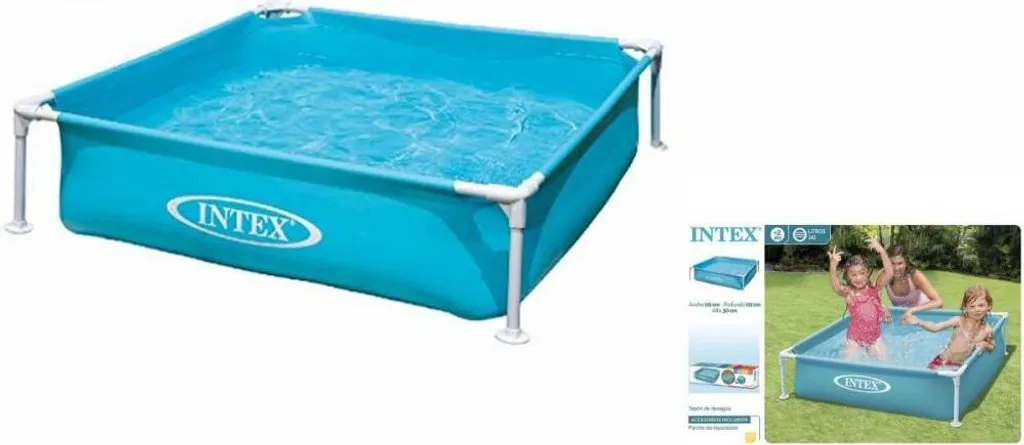 INTEX Schwimmbecken Mini Frame 122 X 122 X 30 Cm 57173NP 16 INTEX Schwimmbecken Mini Frame 122 X 122 X 30 Cm 57173NP – Bild 16