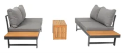 Acamp Loungegruppe Shadow 3tlg. Grau Mit Tisch 70 X 40 X 40 Cm 10 Acamp Loungegruppe Shadow 3tlg. Grau Mit Tisch 70 X 40 X 40 Cm -Grünwelt Exporteren Garten-Winkel 290621997f475180de1370d98e060a73
