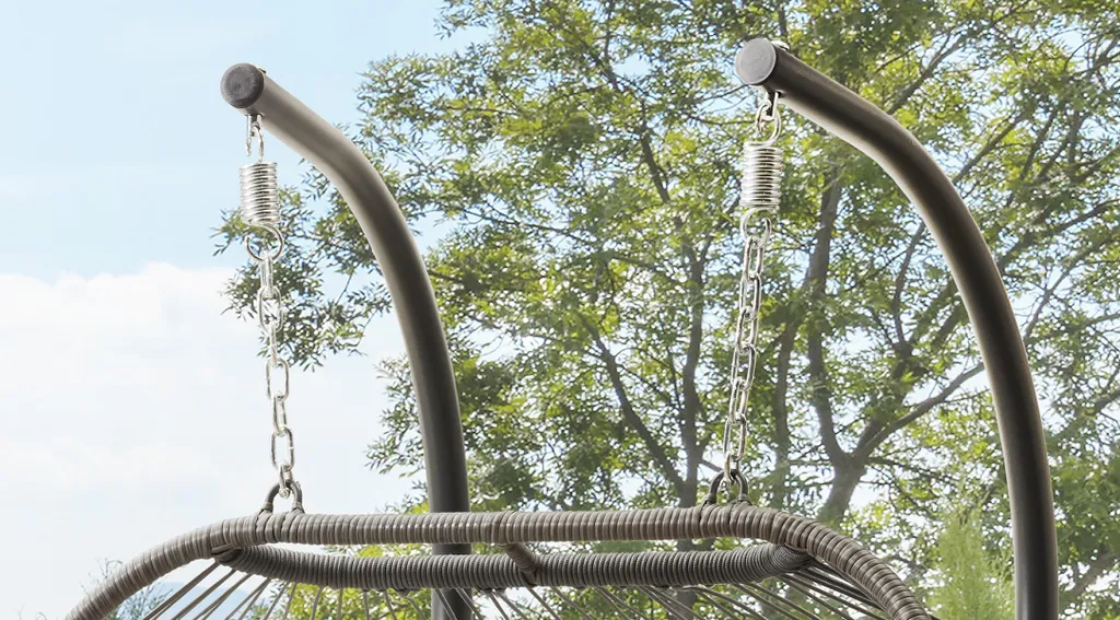 Destiny Coco Double Relax Hängesessel Polyrattan Hängekorb Hängestuhl 2 Destiny Coco Double Relax Hängesessel Polyrattan Hängekorb Hängestuhl – Bild 2