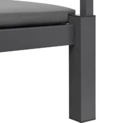 Juskys Doppel Loungebett Kreta - Gartenliege Für 2 Personen - Dach & Rückenlehne Verstellbar - Sonnenliege Für Terrasse, Garten & Balkon - Liege Grau -Grünwelt Exporteren Garten-Winkel 298eff0e9bf165846b2043c8759c3163