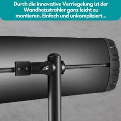 Echos Heizstrahler | Mit Fernbedienung | Timer | 3 Leistungsstufen | 850 Watt | 1650 Watt | 2500 Watt -Grünwelt Exporteren Garten-Winkel 29e670f1e7baecd034b72e46e51573bc