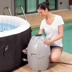 Bestway Whirlpool Lay-Z-Spa Miami | 4 Personen | 81 Massageluftdüsen | Automatisch Aufblasbar | 180x66 Cm | Schwarz/türkis | Abdeckung | Indoor Outdoor 35 Bestway Whirlpool Lay-Z-Spa Miami | 4 Personen | 81 Massageluftdüsen | Automatisch Aufblasbar | 180x66 Cm | Schwarz/türkis | Abdeckung | Indoor Outdoor -Grünwelt Exporteren Garten-Winkel 2a42d63551a68960f1773f7f9ca20145