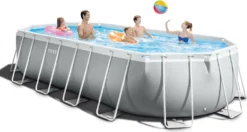 Intex Prism Frame Oval Swimming Pool 610x305x122 Cm Schwimmbecken 26798 Komplett-Set Mit Leiter & Pumpe Sowie Extra-Zubehör Wie: Strandball Und Luftmatratze 22 Intex Prism Frame Oval Swimming Pool 610x305x122 Cm Schwimmbecken 26798 Komplett-Set Mit Leiter & Pumpe Sowie Extra-Zubehör Wie: Strandball Und Luftmatratze -Grünwelt Exporteren Garten-Winkel 2b01c323045105d002d7bee07b09536d