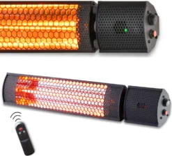 Starlyf® Radiant Heater – Wetterfeste Halogen-Infrarot-Heizung Mit Direktwärme-Technologie, Inkl. Fernbedienung, 2000 Watt – Aus Der TV Werbung -Grünwelt Exporteren Garten-Winkel 2bb0d1faa58a6f6c1a80dc8b27495ad6