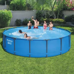 Bestway Frame Pool “Steel Pro™” Set 457x107 Cm - Rund - 14.970 L; 56488 34 Bestway Frame Pool “Steel Pro™” Set 457x107 Cm - Rund - 14.970 L; 56488 -Grünwelt Exporteren Garten-Winkel 2c3b4822c3eac54ef019cac59b098f27
