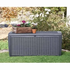 Keter Sumatra Box Gartenbox 511 Liter -Grünwelt Exporteren Garten-Winkel 2ce479bd5d25f2a40230f9aa9cff522a