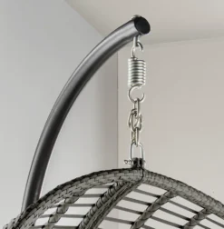 Destiny COCO DELUXE II Grau Meliert Hängesessel Polyrattan Hängekorb Hängestuhl 7 Destiny COCO DELUXE II Grau Meliert Hängesessel Polyrattan Hängekorb Hängestuhl -Grünwelt Exporteren Garten-Winkel 2d162d1a076d116c06758a135694030a