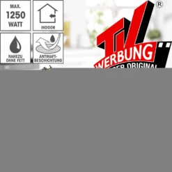 GOURMETmaxx Tischgrill Rauchfrei Beef Grill BBQ Tisch Elektro Balkon Garten Rauchfrei 220 °C Schwarz -Grünwelt Exporteren Garten-Winkel 2d3e9992a43271781e77d70ea5c7abb8