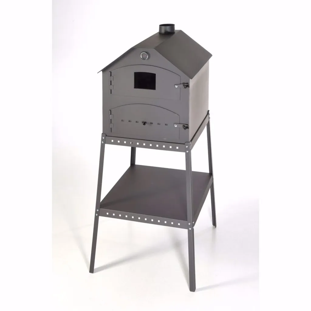 Acerto - Profi Pizzaofen Für Den Garten - 64x63x68 Cm Mit Gestell Brotofen Steinofen 3 Acerto - Profi Pizzaofen Für Den Garten - 64x63x68 Cm Mit Gestell Brotofen Steinofen – Bild 3