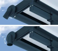 Palram - Canopia Terrassenüberdachung Sierra Grau 299x555x305 Cm -Grünwelt Exporteren Garten-Winkel 2e742cab0e240af6bb75d8b2e537ec1b