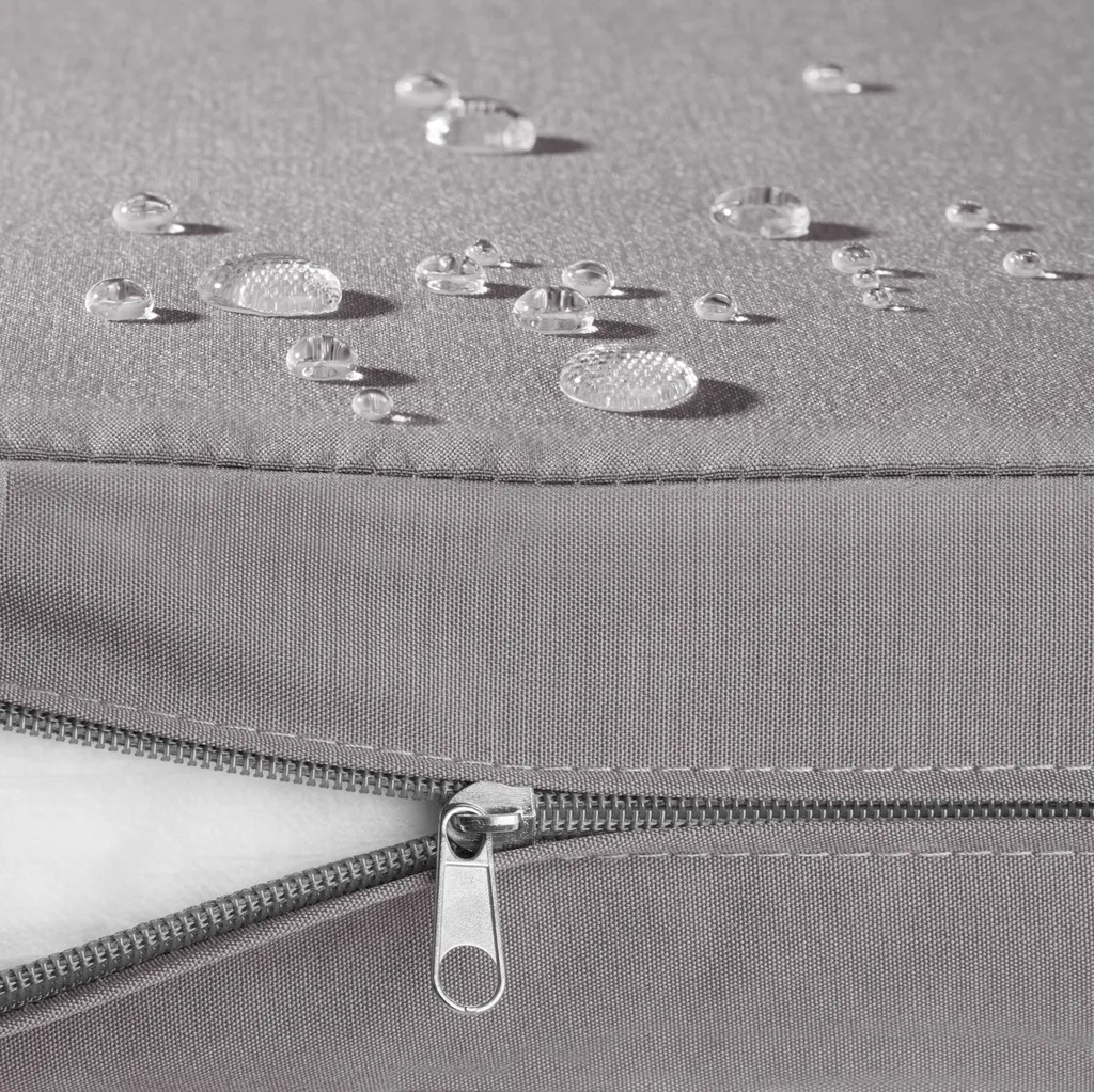 Tectake Sonneninsel Rattan Mit Aluminiumgestell Und Sonnendach - Grau 11 Tectake Sonneninsel Rattan Mit Aluminiumgestell Und Sonnendach - Grau – Bild 11