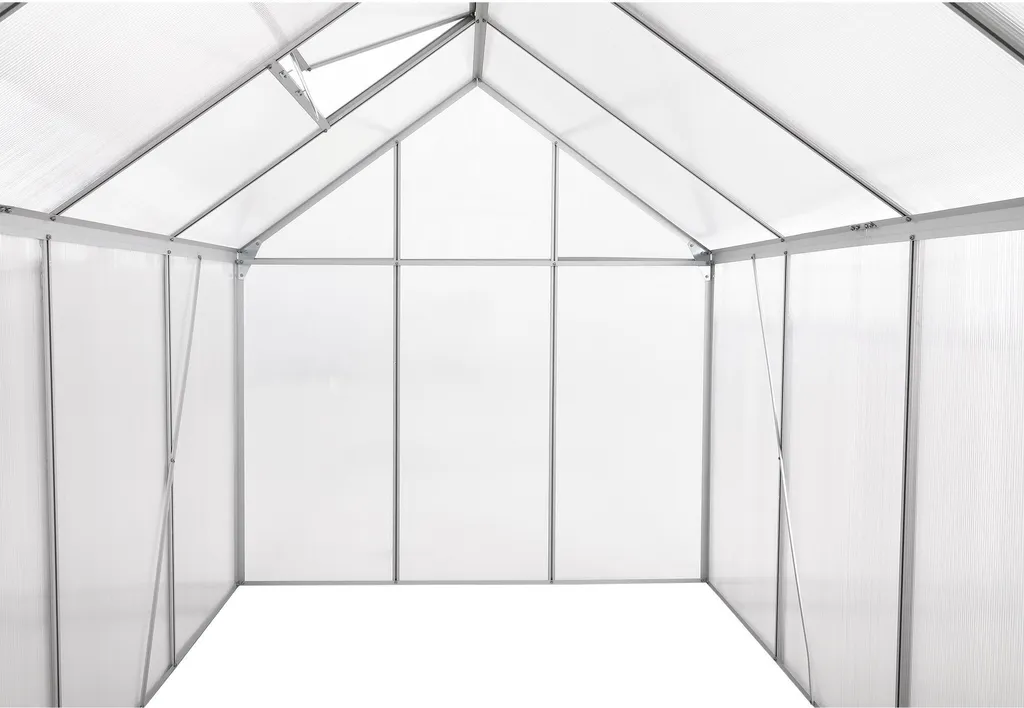 Zelsius Aluminium Gewächshaus 380 X 190 Cm, 6 Mm Platten, 7,22 M² 4 Zelsius Aluminium Gewächshaus 380 X 190 Cm, 6 Mm Platten, 7,22 M² – Bild 4