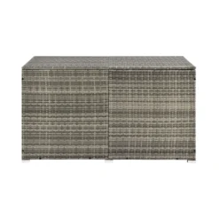 Juskys Polyrattan Auflagenbox Ikaria 950 L – Deckel Mit Hubautomatik & Innenplane – Garten Kissenbox Für Balkon & Terrasse – Gartenbox Grau-meliert -Grünwelt Exporteren Garten-Winkel 2f5e1efcee22a0f8b6081ed697742940