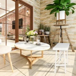 Relaxdays Weiße Bierbank 2er Set -Grünwelt Exporteren Garten-Winkel 2fb5922b890d93ad5beefa609440c71c