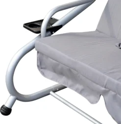 Outsunny Hollywoodschaukel Gartenschaukel 3-Sitzer Liegefunktion Stahl Grau 200x120x164cm -Grünwelt Exporteren Garten-Winkel 3099e6e1693a5f6f12ea80e92c478698