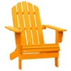 VidaXL Adirondack-Gartenstuhl Massivholz Tanne Orange