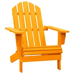 VidaXL Adirondack-Gartenstuhl Massivholz Tanne Orange