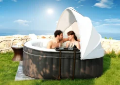 MSpa Aufblasbarer Whirlpool Sonnendach B0301383 Sonnensegel Sichtschutz Canopy