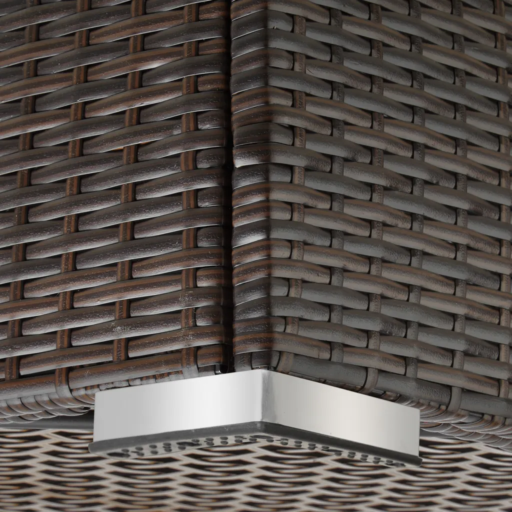 Tectake Auflagenbox Mit Aluminiumgestell Oslo, 145x82,5x79,5cm - Braun 9 Tectake Auflagenbox Mit Aluminiumgestell Oslo, 145x82,5x79,5cm - Braun – Bild 9