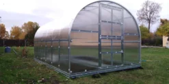 Gewächshaus KLASIKA 12 (3x4m) Mit Fundamenten Und 4mm Polycarbonat;