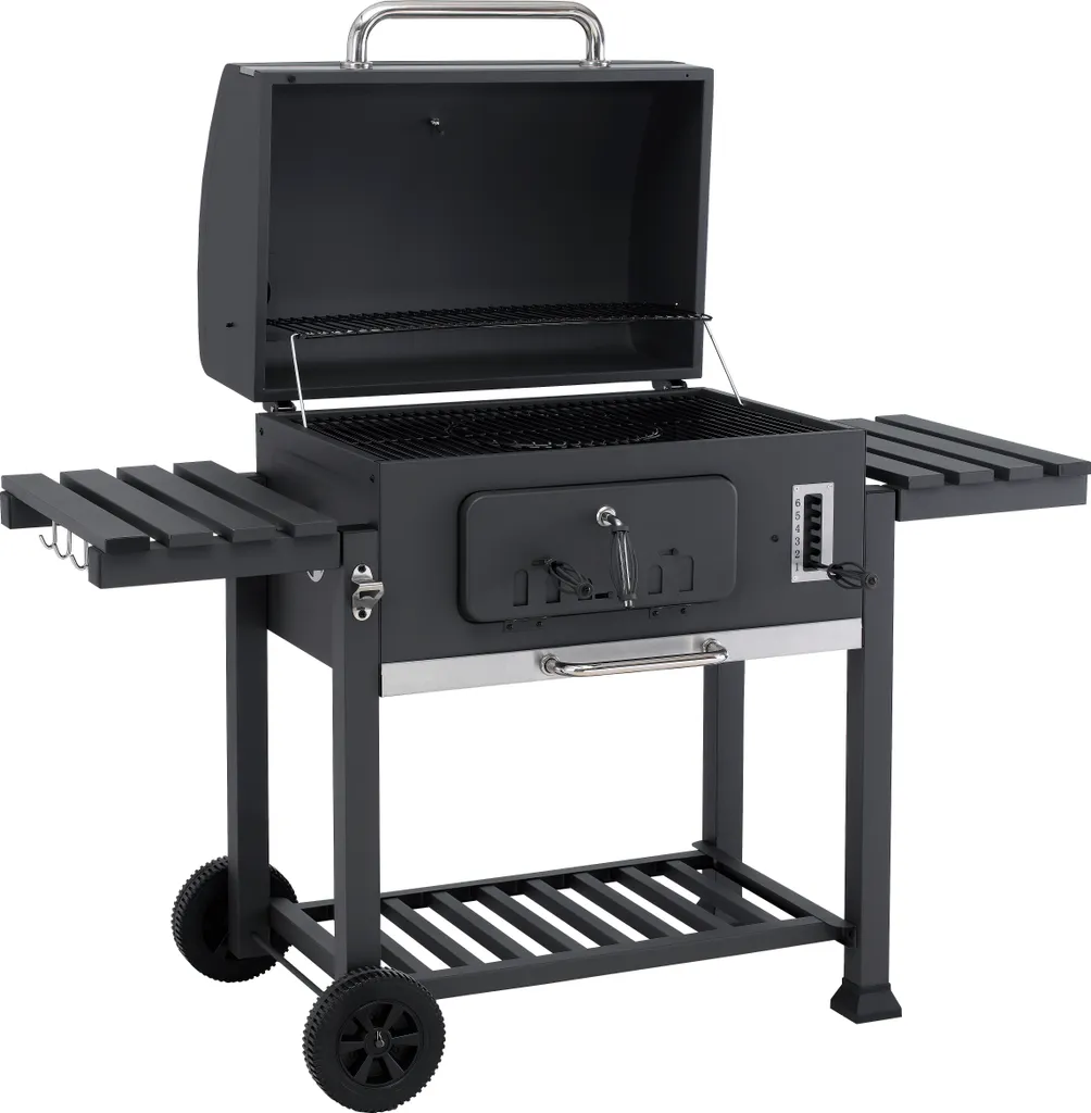 Tepro Grillwagen Toronto XXL Grillfläche 72 X 46 Cm, Schwarz 5 Tepro Grillwagen Toronto XXL Grillfläche 72 X 46 Cm, Schwarz – Bild 5