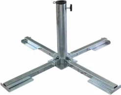 SIENA GARDEN Schirmstaender Klappbar, Verzinkt J01225