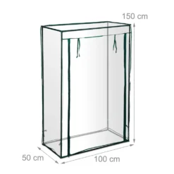 Relaxdays 2 X Tomatengewächshaus PVC -Grünwelt Exporteren Garten-Winkel 32f0308a095ad68a75829115f760d61e