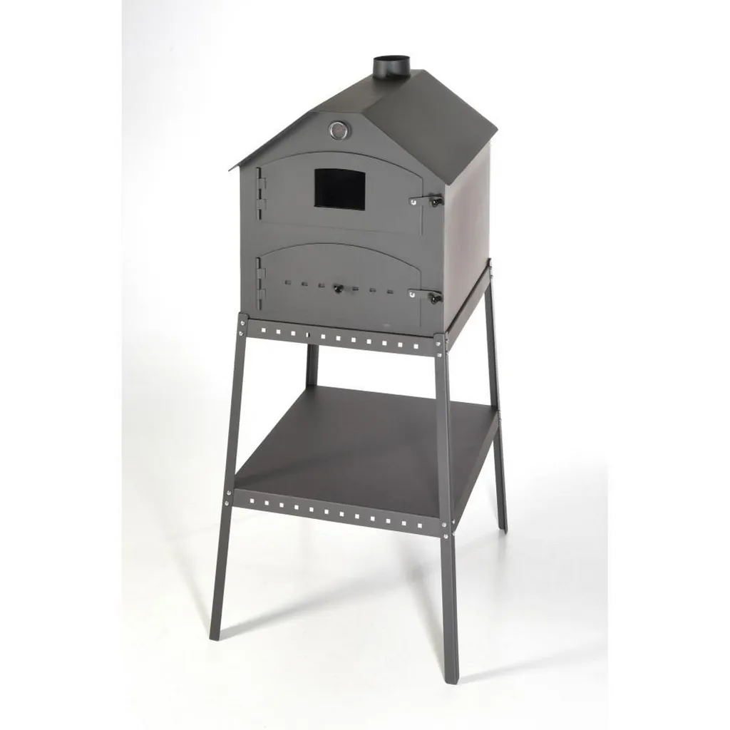 Acerto - Profi Pizzaofen Für Den Garten - 64x63x68 Cm Mit Gestell Brotofen Steinofen 10 Acerto - Profi Pizzaofen Für Den Garten - 64x63x68 Cm Mit Gestell Brotofen Steinofen – Bild 10